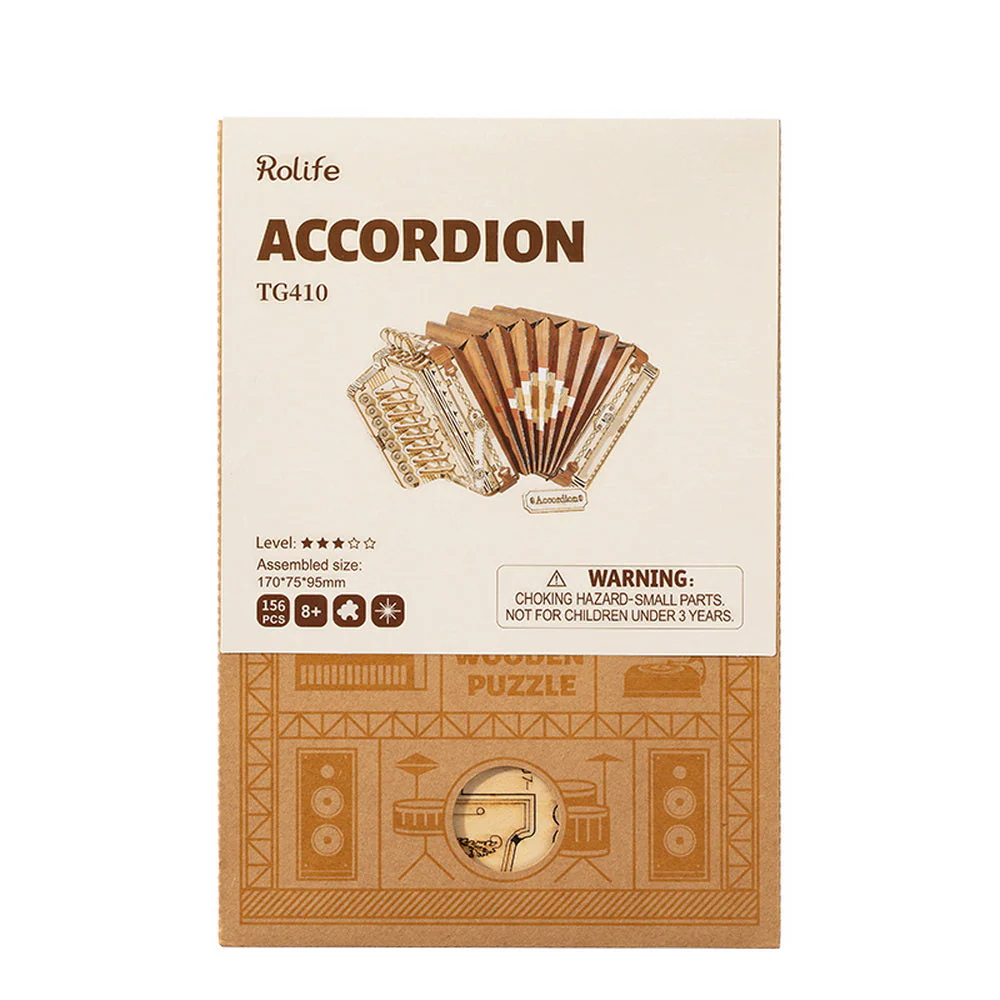 3D Puzzle - Accordion - Image 3