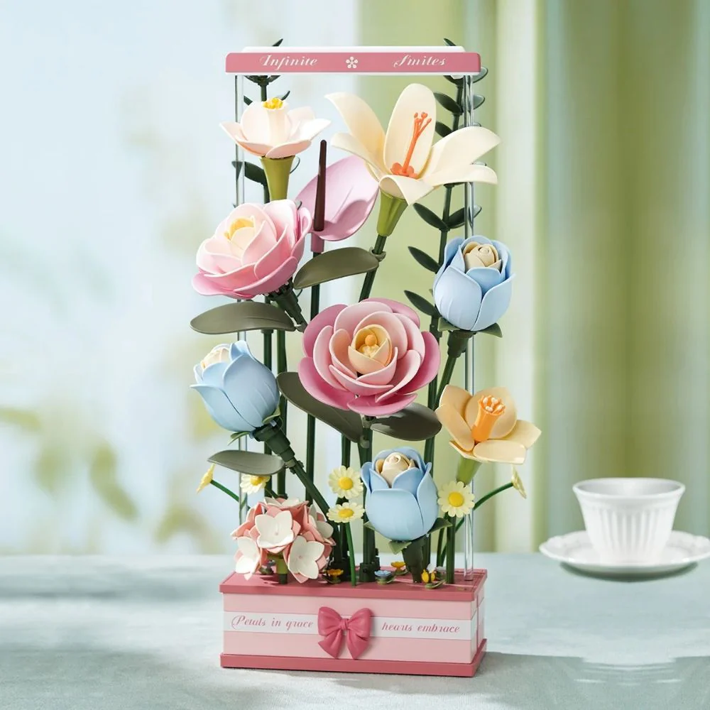 3D Puzzle - Blooming Bouquet Box - Image 4