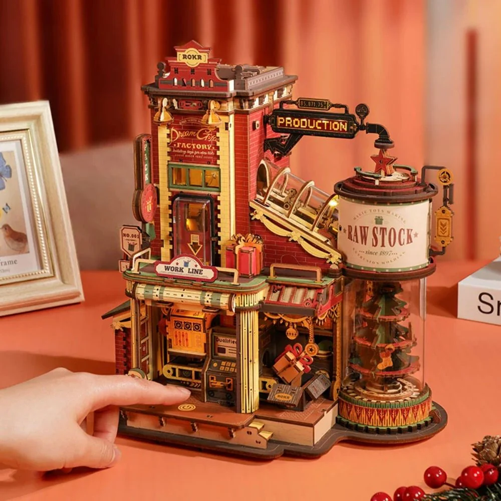 3D Puzzle - Christmas Gift Factory - Image 8