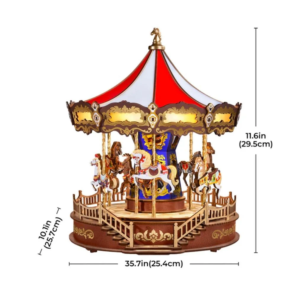 3D Puzzle - Classic Carousel - Image 11
