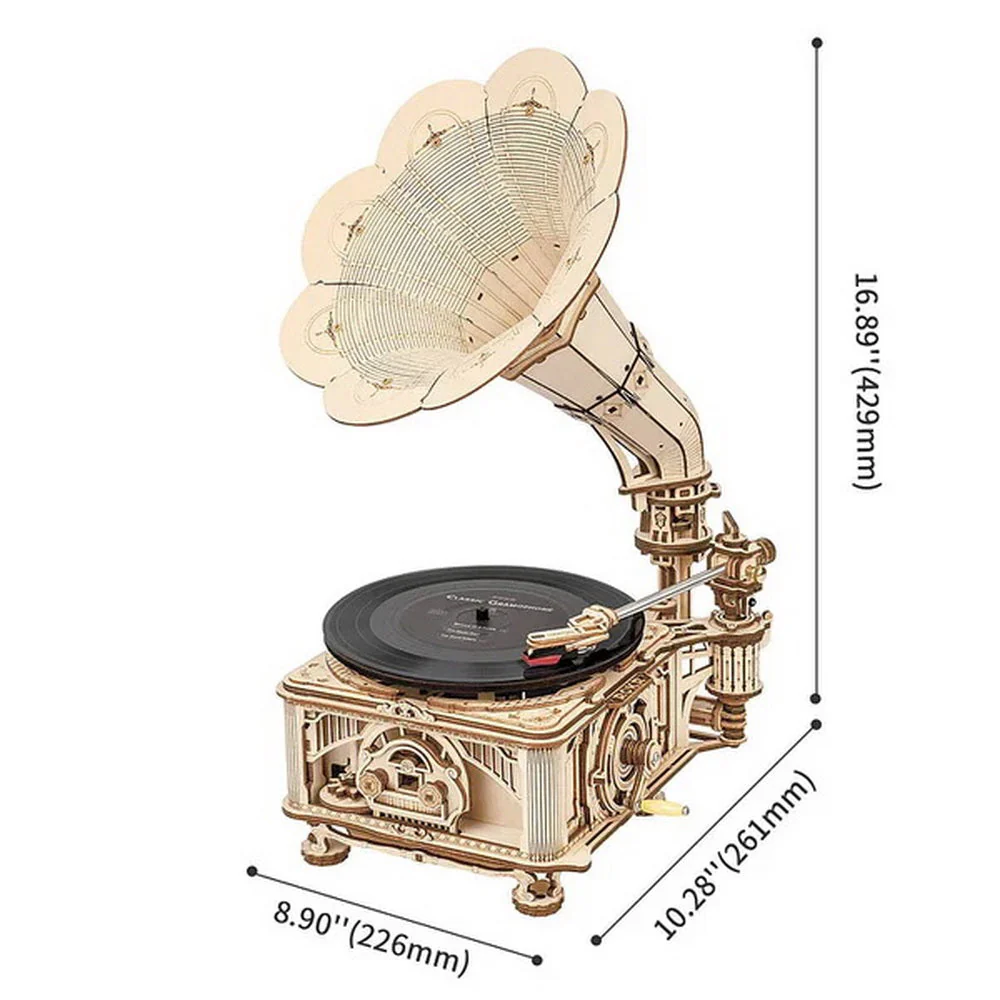 3D Puzzle - Classical Gramophone - Image 9