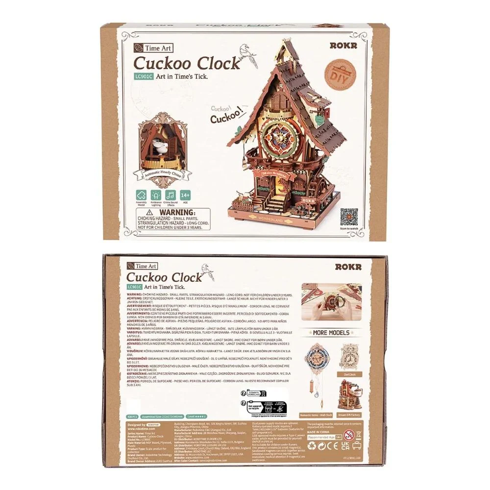 3D Puzzle - Cuckoo Clock - Image 12