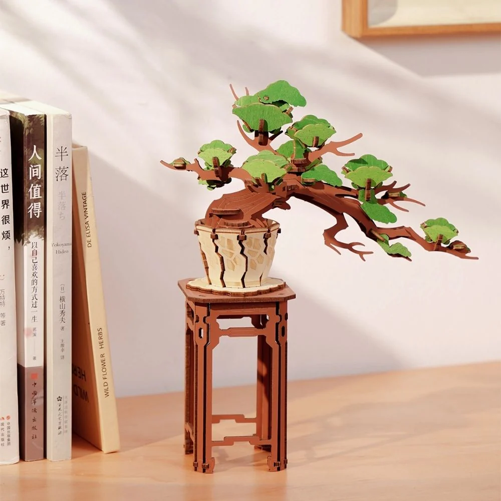 3D Puzzle - Evergreen Pine Bonsai - Image 3