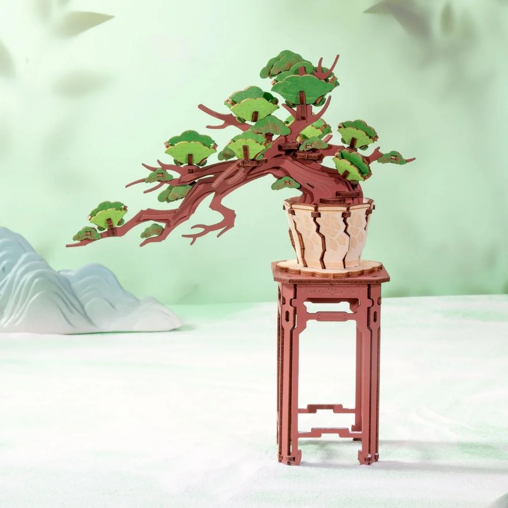 3D Puzzle - Evergreen Pine Bonsai - Image 4