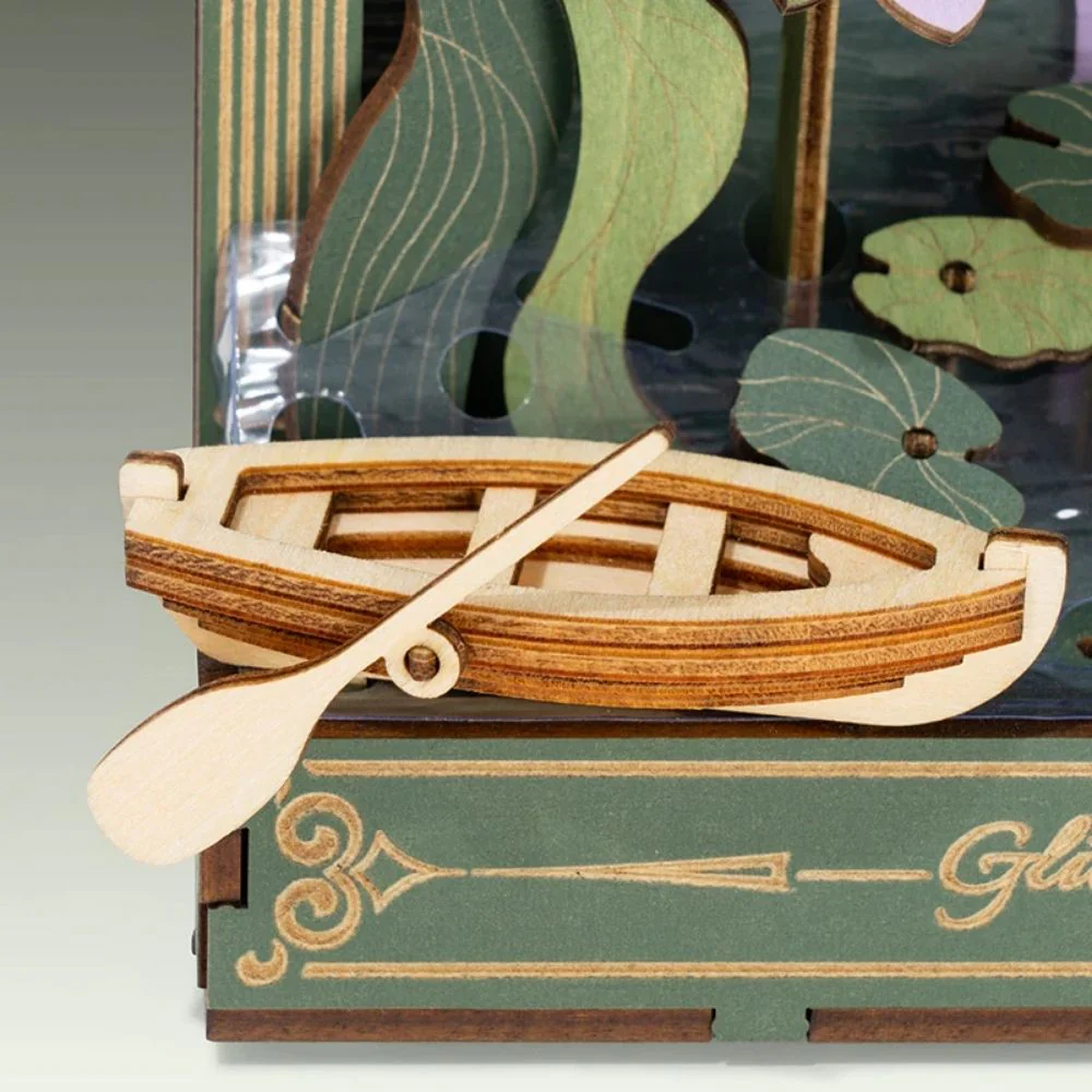 3D Puzzle - Glittering Water Lily - Image 6