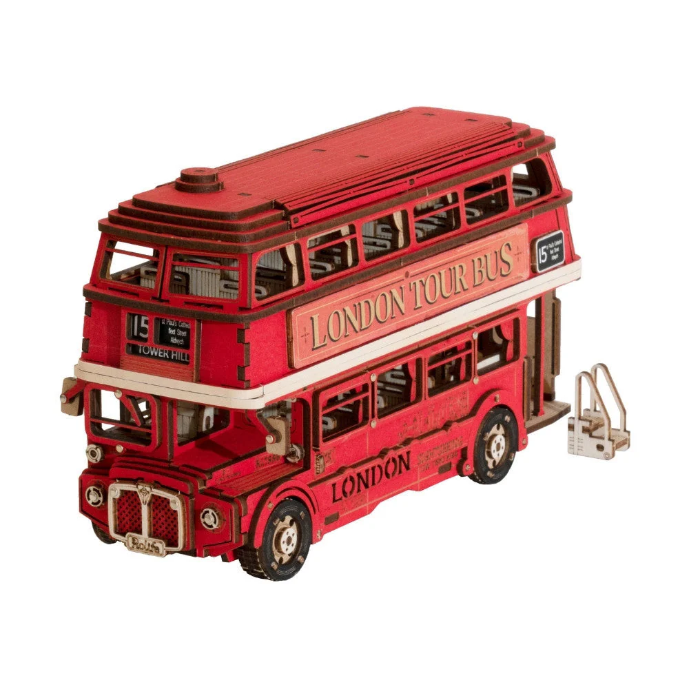 3D Puzzle - London Tour Bus - Image 2