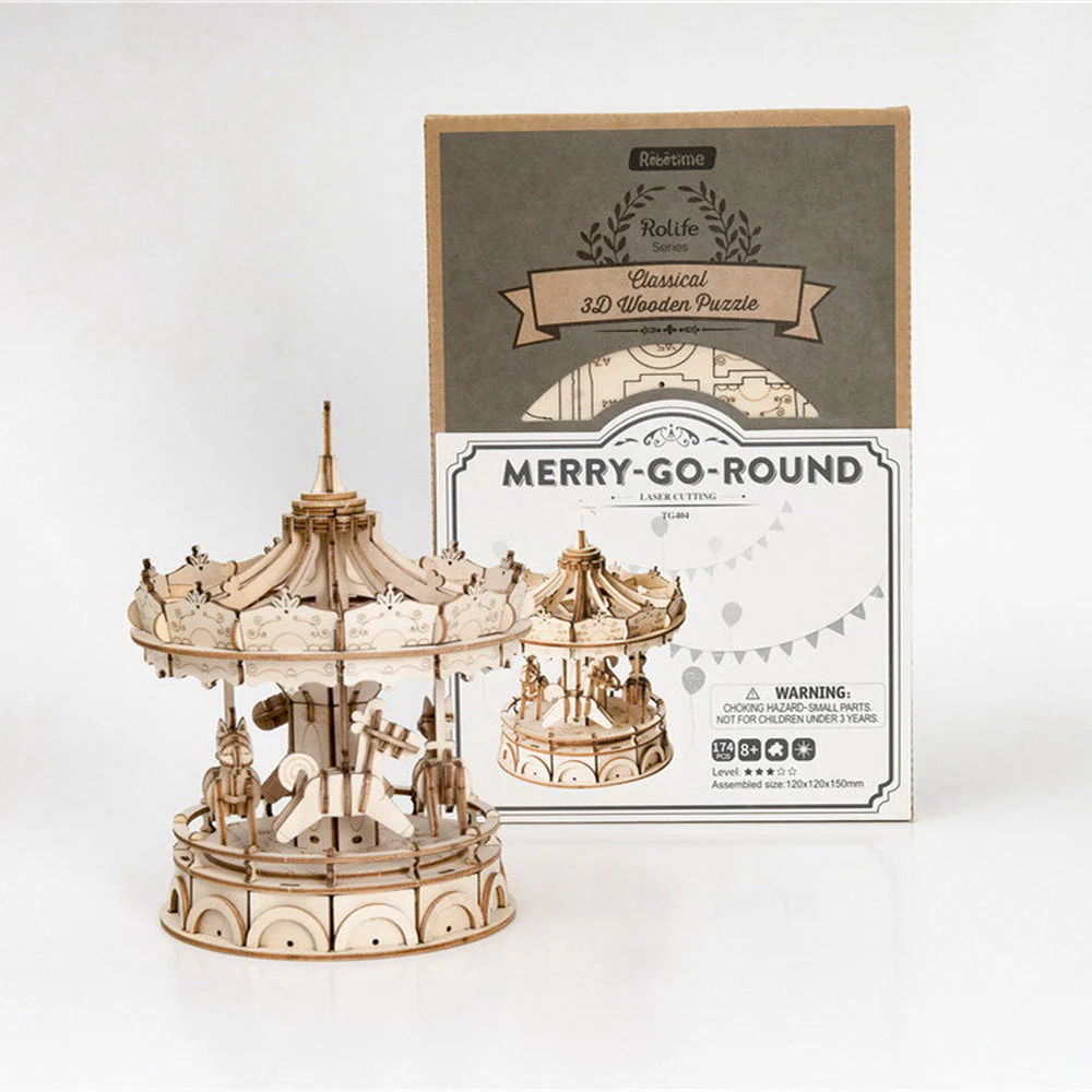 3D Puzzle - Merry-Go-Round - Image 8