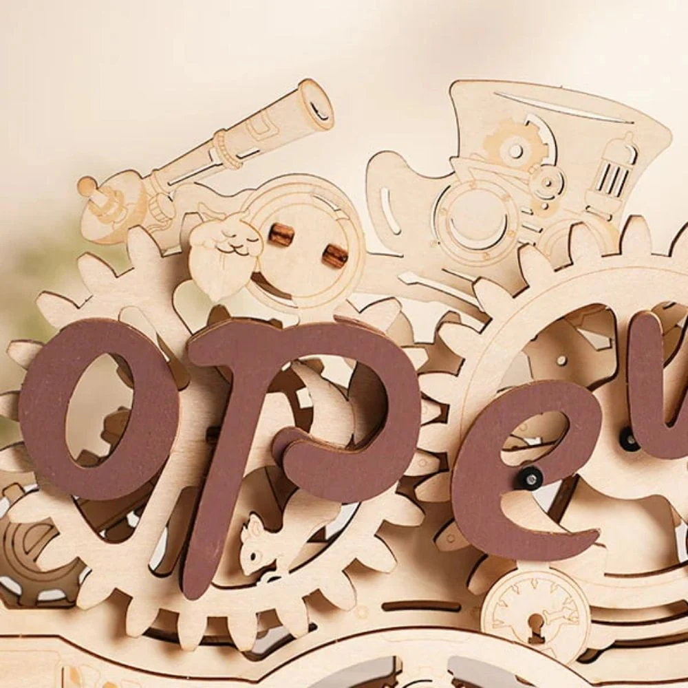 3D Puzzle - Open/Closed Sign - Image 5
