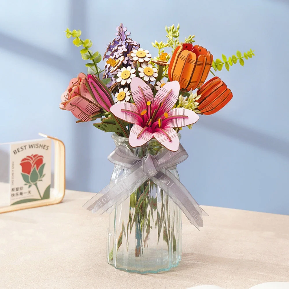 3D Puzzle - Orange Tulip - Image 11