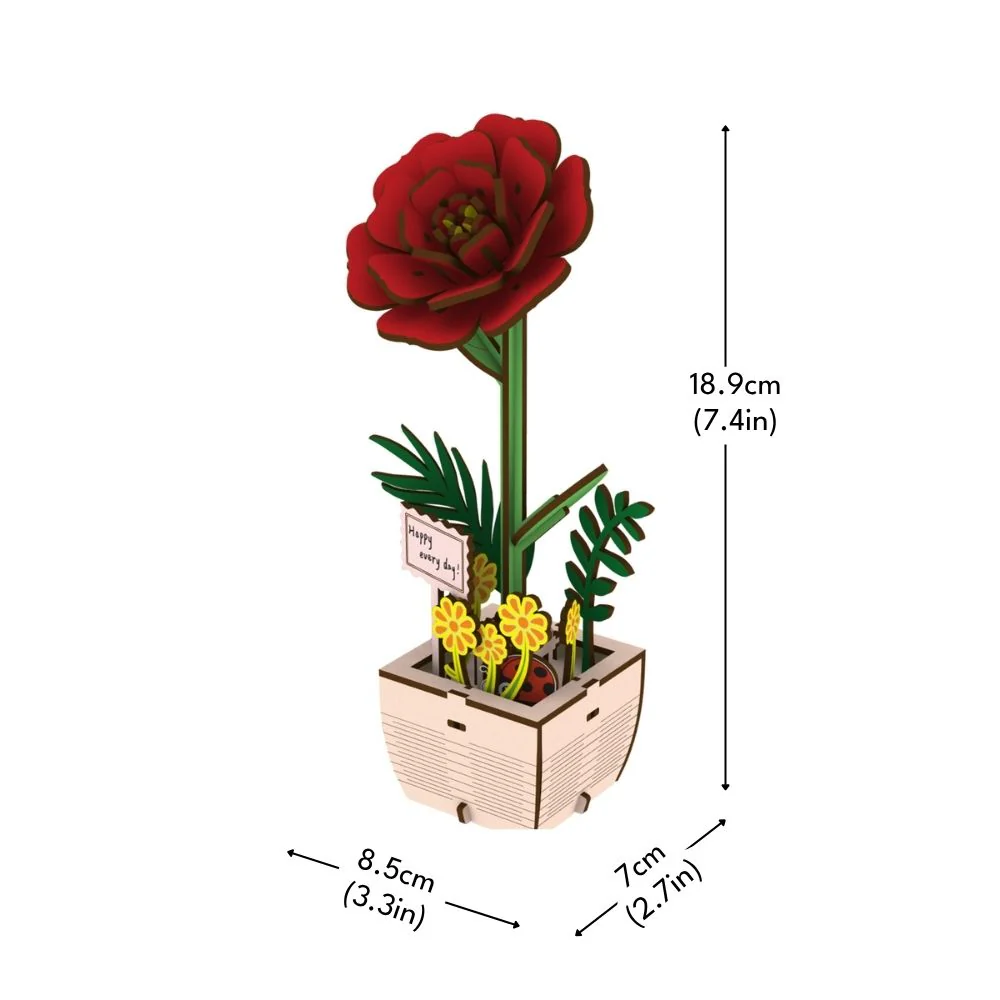 3D Puzzle - Pretty Camellia - Image 7