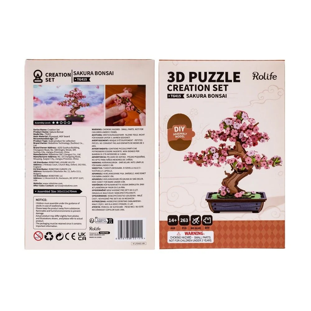 3D Puzzle - Sakura Bonsai - Image 12