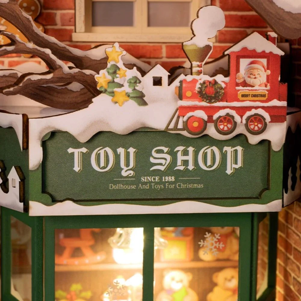 3D Puzzle - Santa's Toy Shop - Image 3