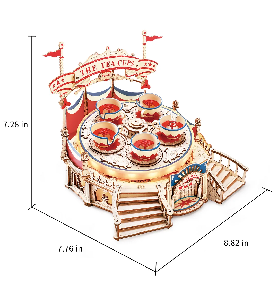3D Puzzle - Tilt-A-Whirl - Image 4