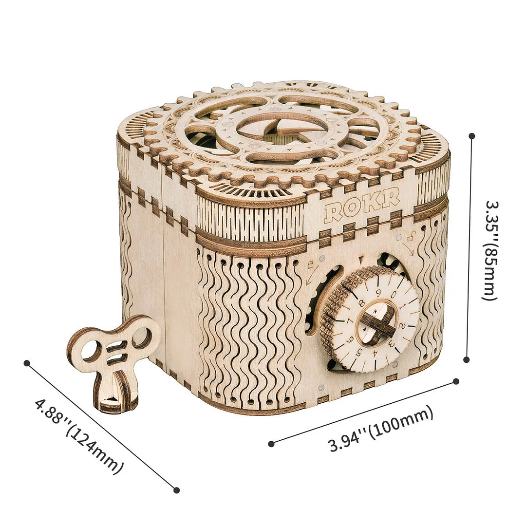 3D Puzzle - Treasure Box - Image 3