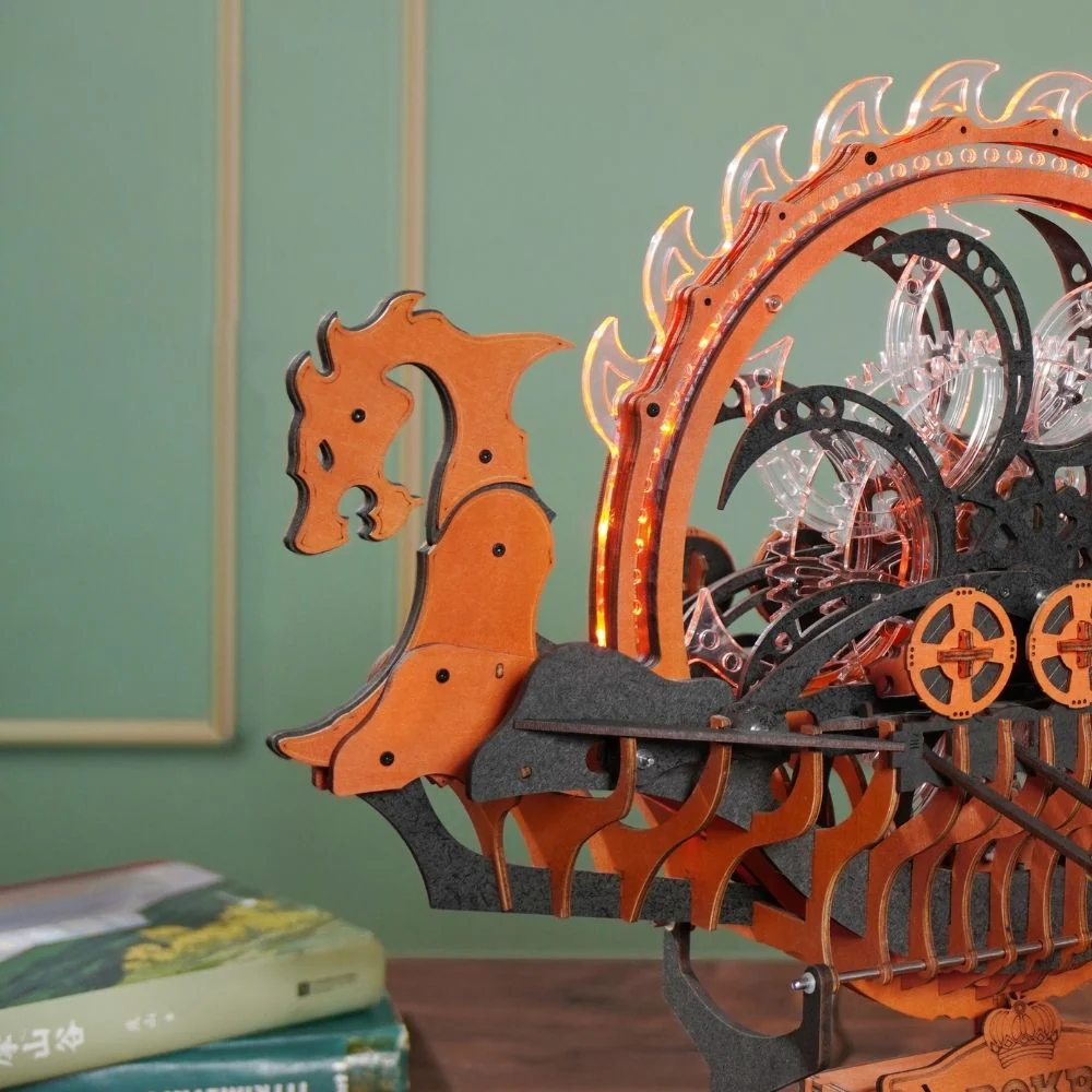 3D Puzzle - Viking Dragon Ship - Image 4