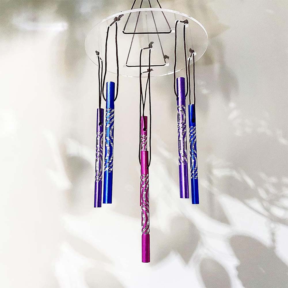 5D Diamond Painting Wind Chime - Butterfly - Image 5