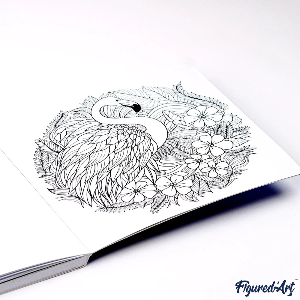 Adult Colouring Book - Animal Universe - 50 pages - Image 7