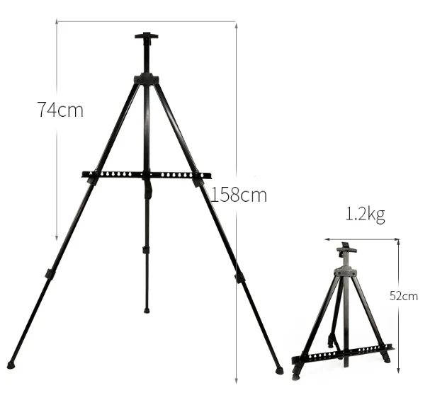 Aluminium Folding Easel for Paint by Numbers - Image 5
