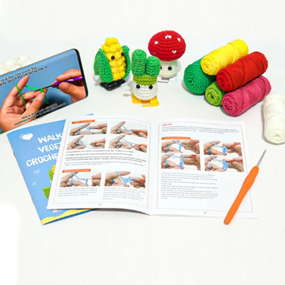 Amigurumi Crochet Kit - Veggie Buddies - Image 3