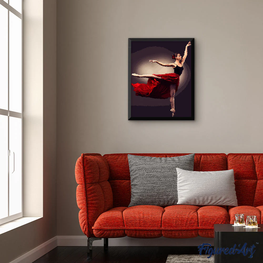Ballerina with Sansha Pointe Shoes - Image 3