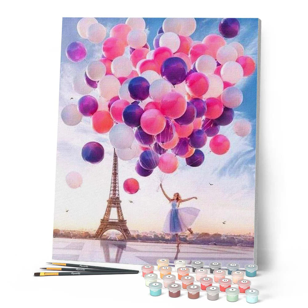 Balloons Release in Paris - Image 2