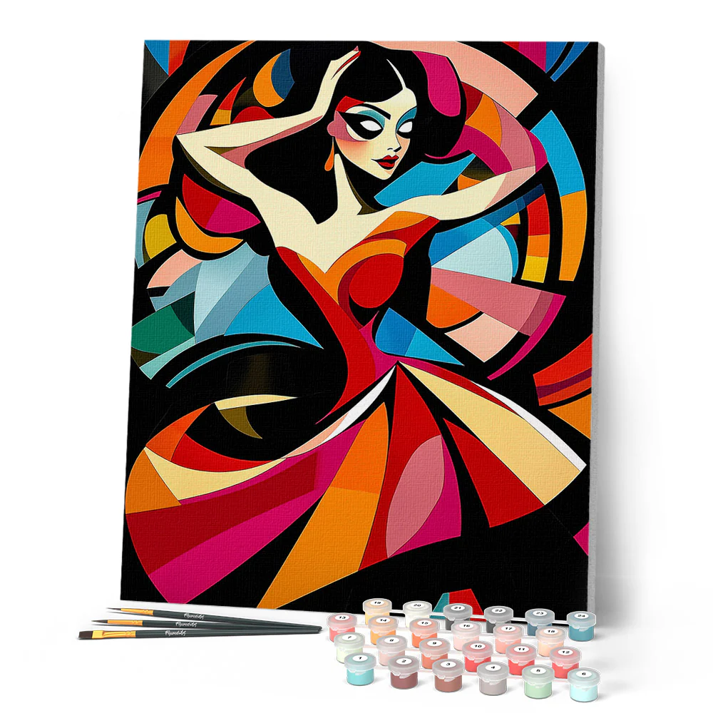 Bold Abstract Dancer - Image 2