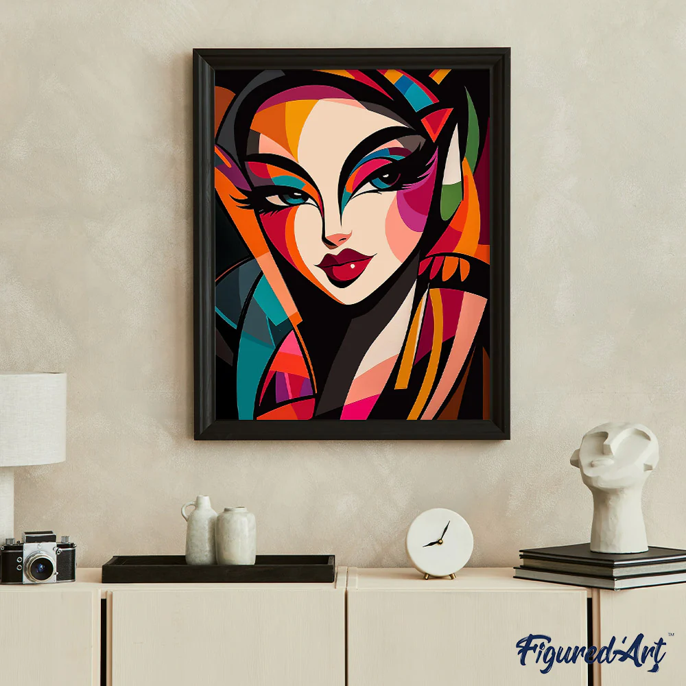Bold Abstract Lady - Image 3