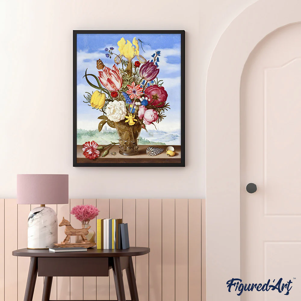 Bouquet of flowers - Ambrosius bosschaert - Image 3