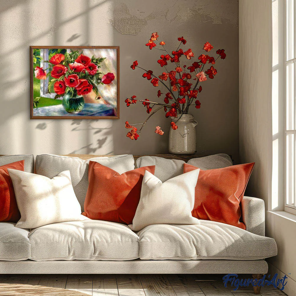 Bouquet of Red Flowers - Image 3