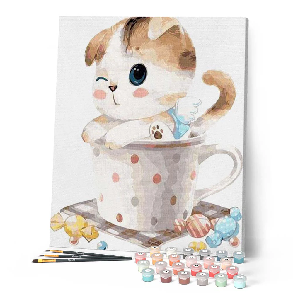Cat Teacup - Image 2