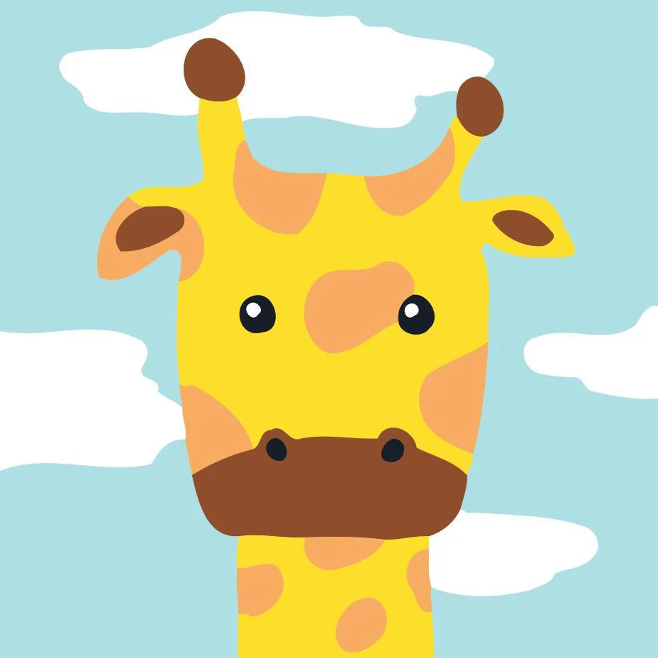 Children Painting kit Giraffe