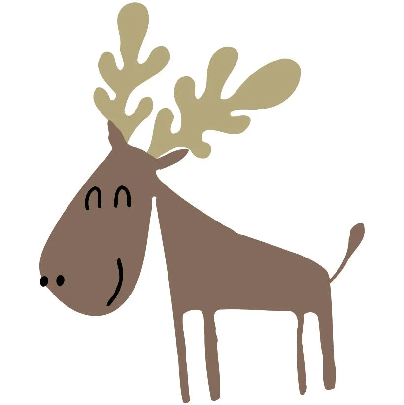 Children Painting kit Happy Deer