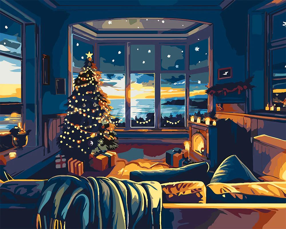 Christmas Room by the Bay