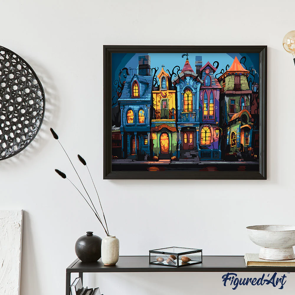 Colourful Gothic Houses - Image 3