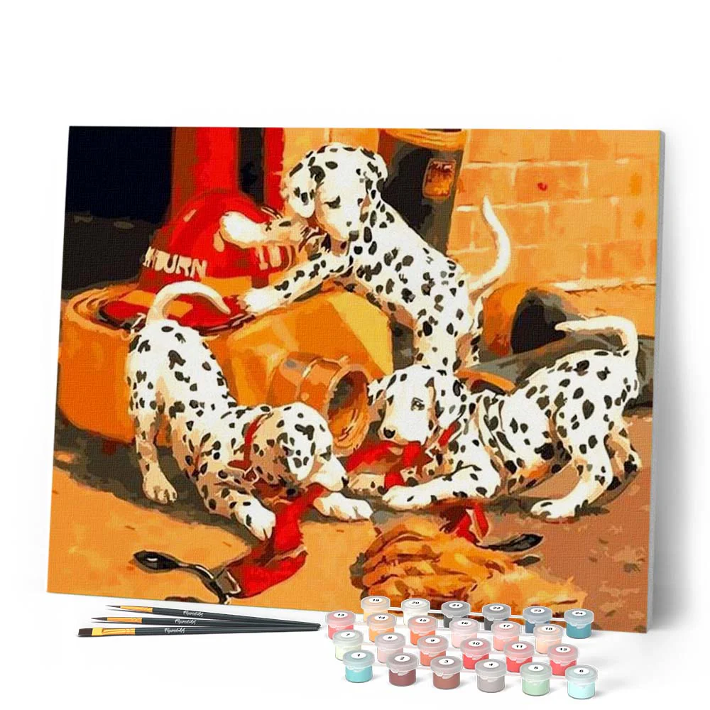 Dalmatians playing - Image 2