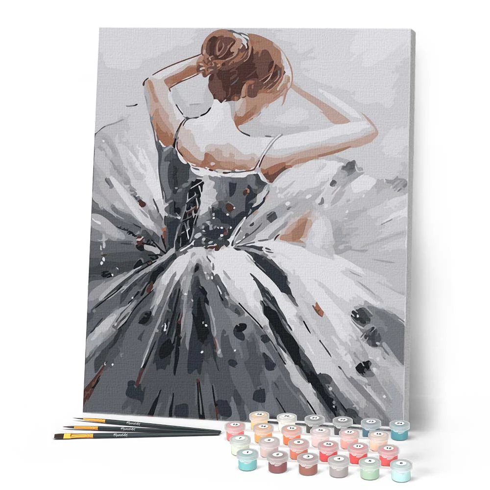 Dancer and Grey Dress - Image 2