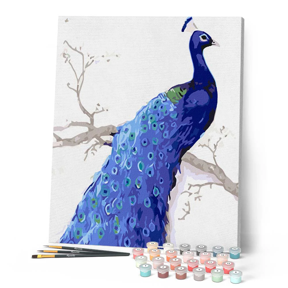 Deep Blue Peacock - Image 2