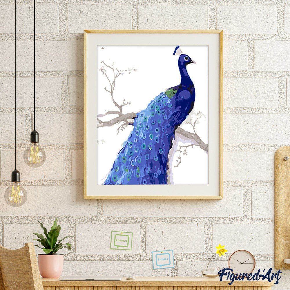 Deep Blue Peacock - Image 3