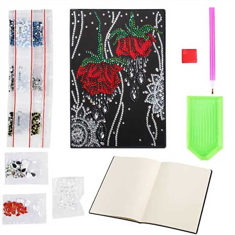 Diamond Art Notebook Flowers - Image 6