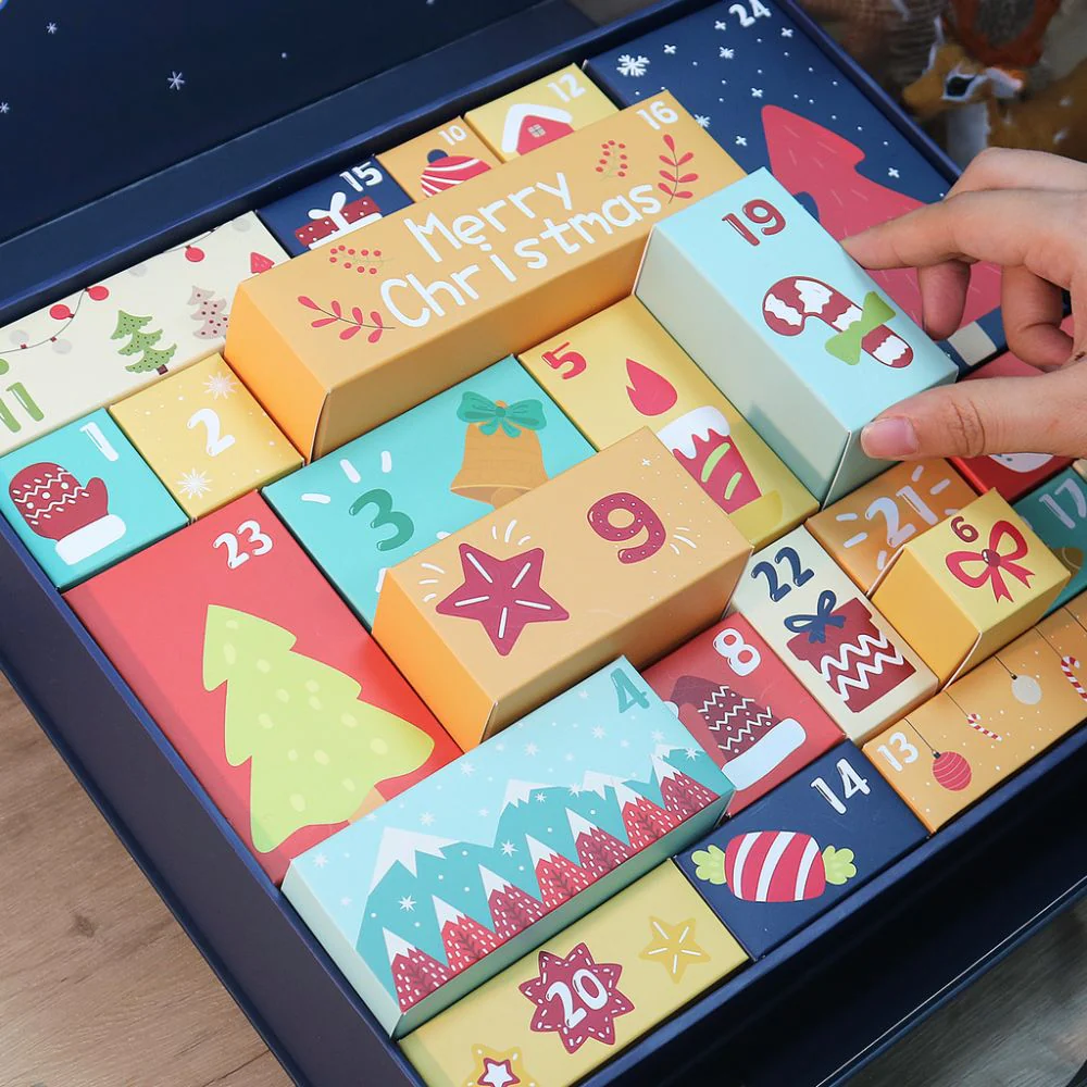 Diamond Painting Advent Calendar 2025 - 24 Boxes for a Shine Countdown (Blue) - Image 7