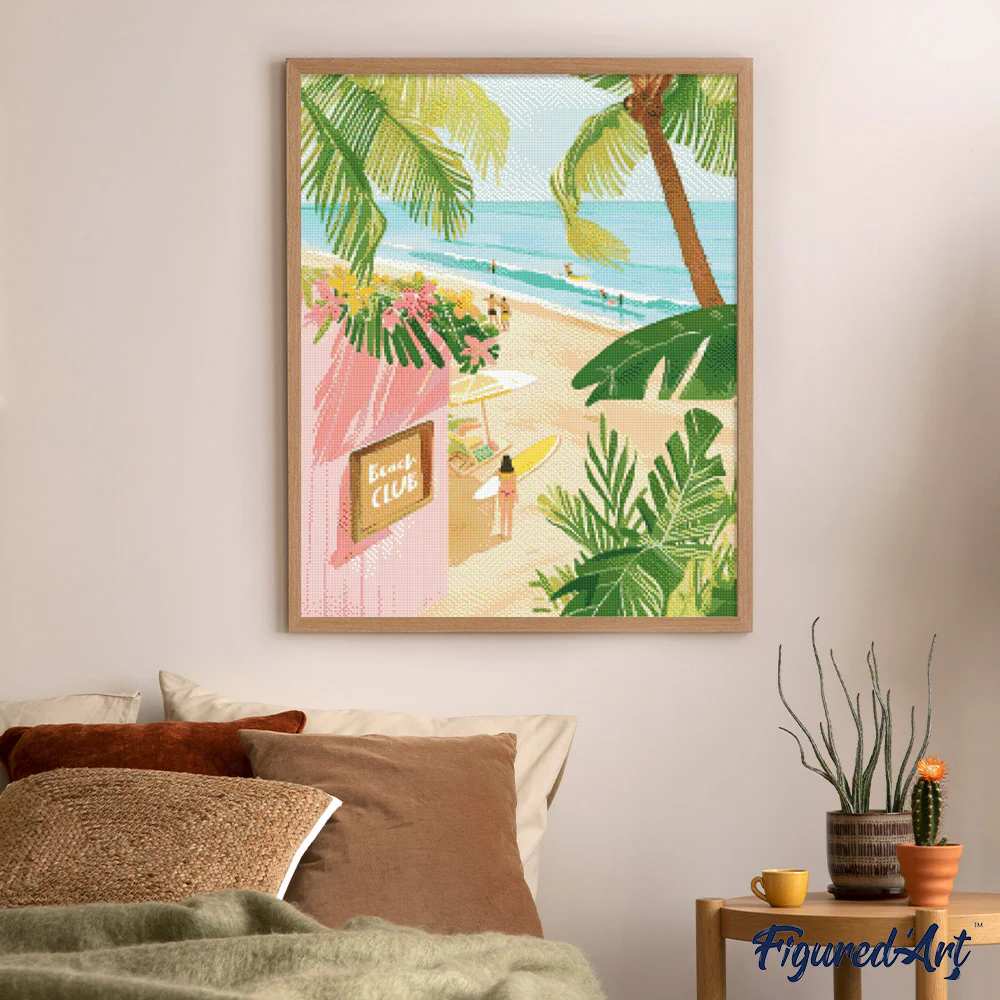 Diamond Painting - Beach Club - Image 2