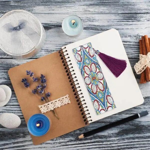 Diamond Painting Bookmark Flowers - Image 2