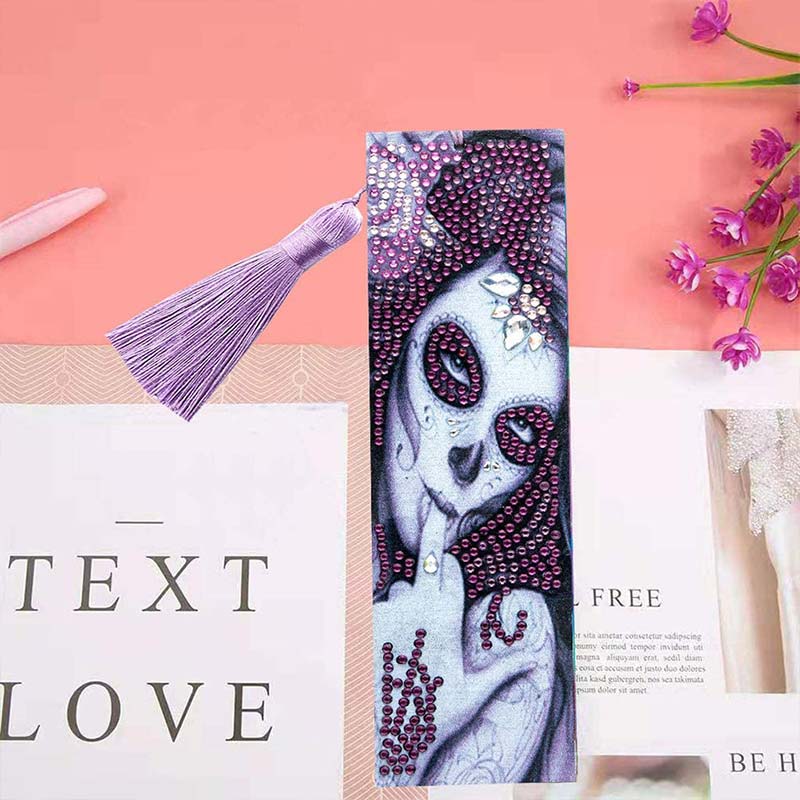 Diamond Painting Bookmark La Catrina - Image 3