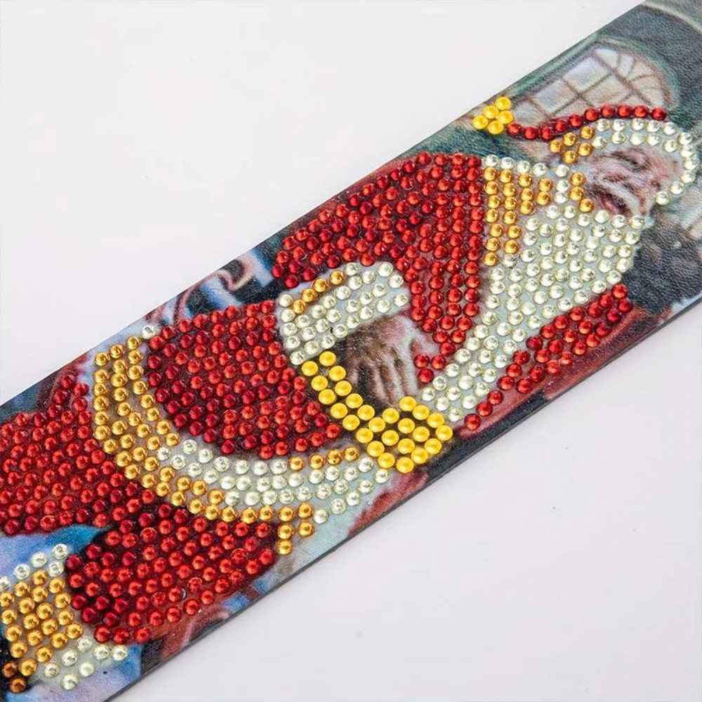 Diamond Painting Bookmark with Santa Claus - Image 3