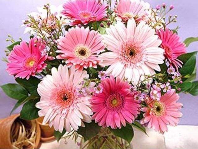 Diamond Painting - Bouquet of Daisies