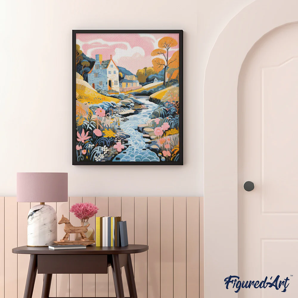 Diamond Painting - Brookside Villa - Image 2