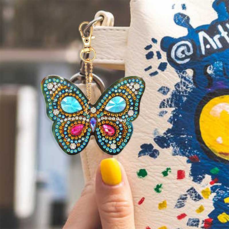 Diamond Painting Butterfly Pendant Set of 6 - Image 3
