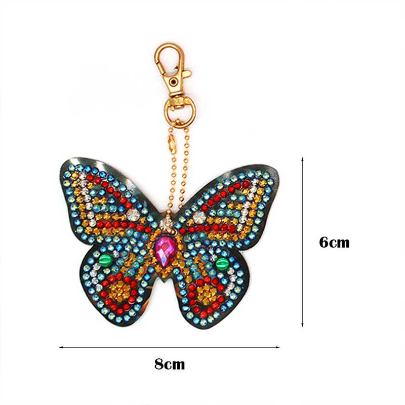 Diamond Painting Butterfly Pendant Set of 6 - Image 7