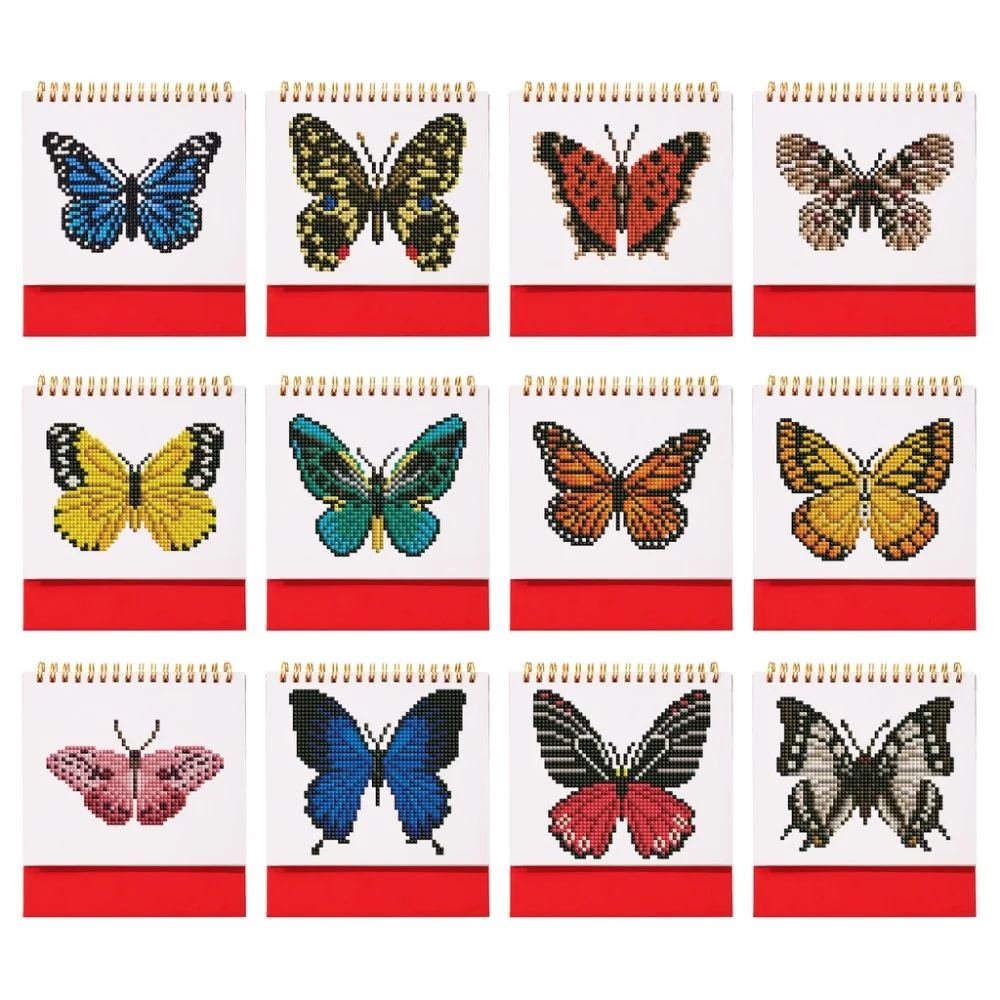 Diamond Painting Calendar 2026 - Butterflies - Image 2