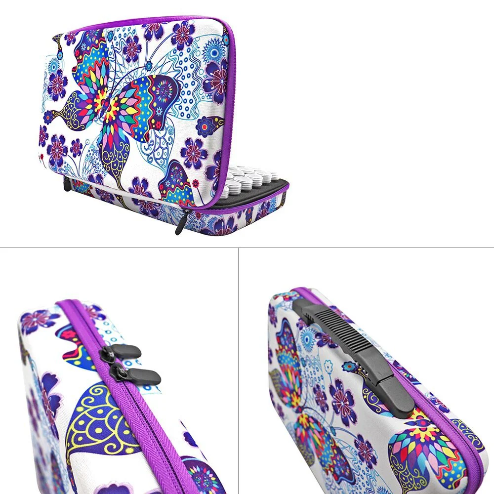 Diamond Painting Case Butterfly with 70 Compartments + Accessories - Image 3